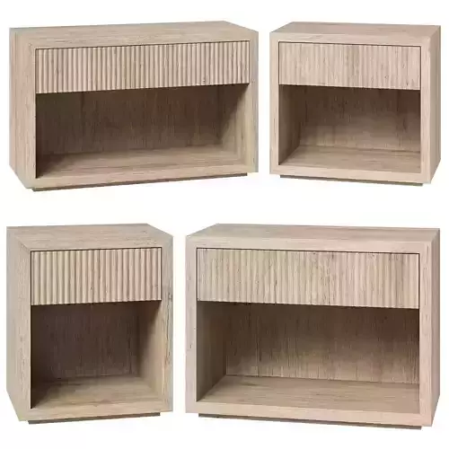 Restoration Hardware Julien open Nightstands