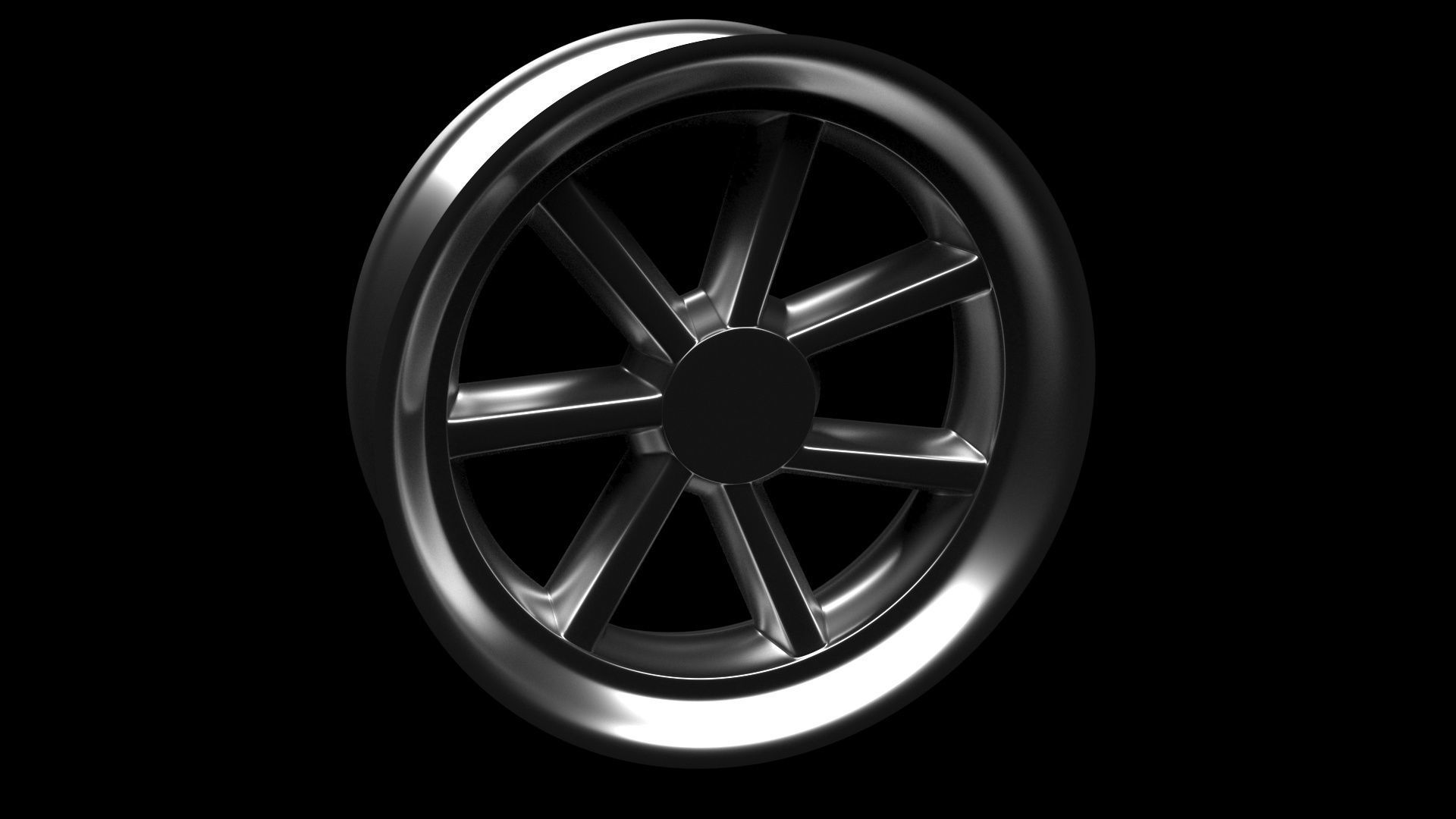 Car Rim 3D model_7