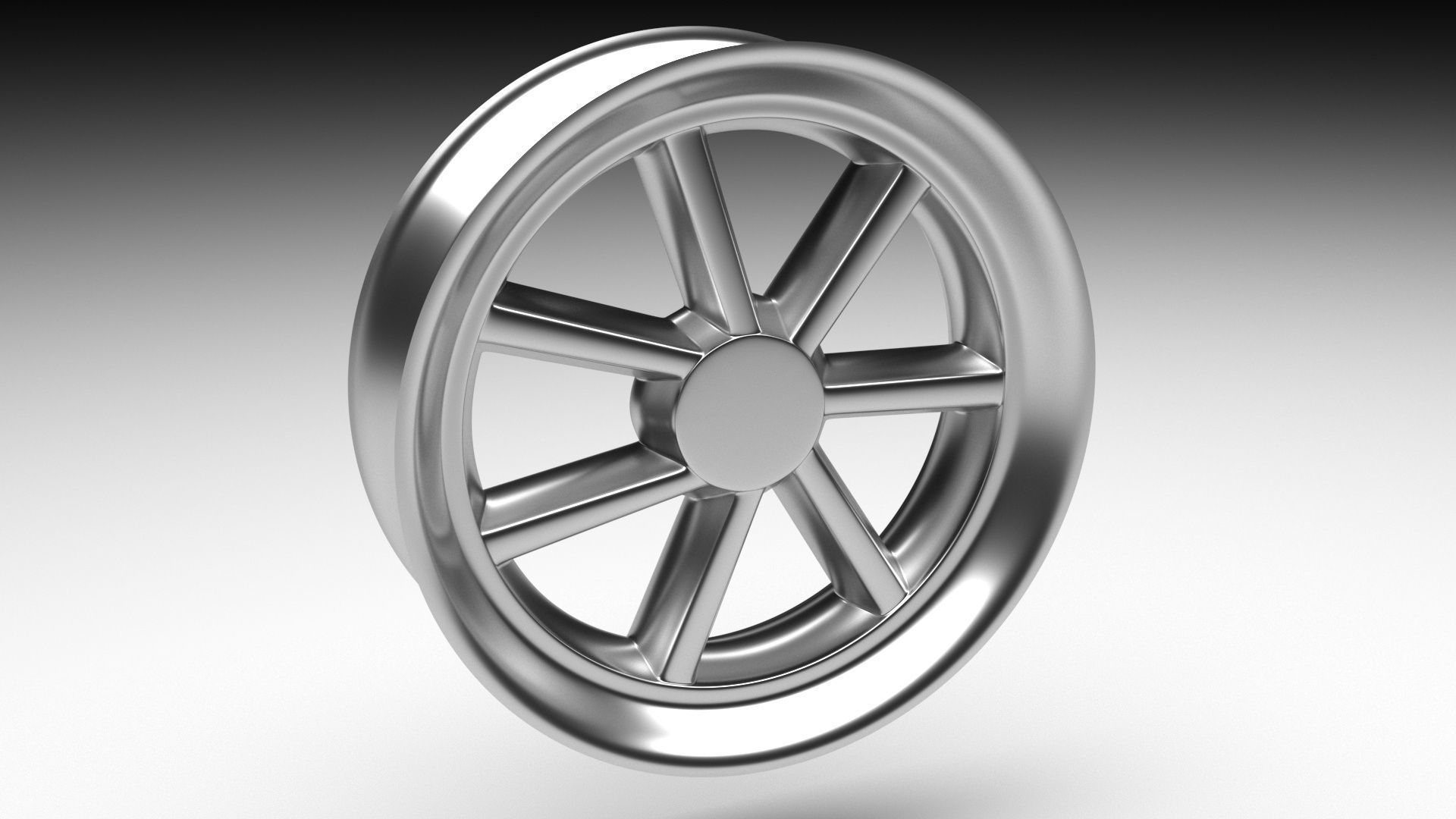 Car Rim 3D model_2