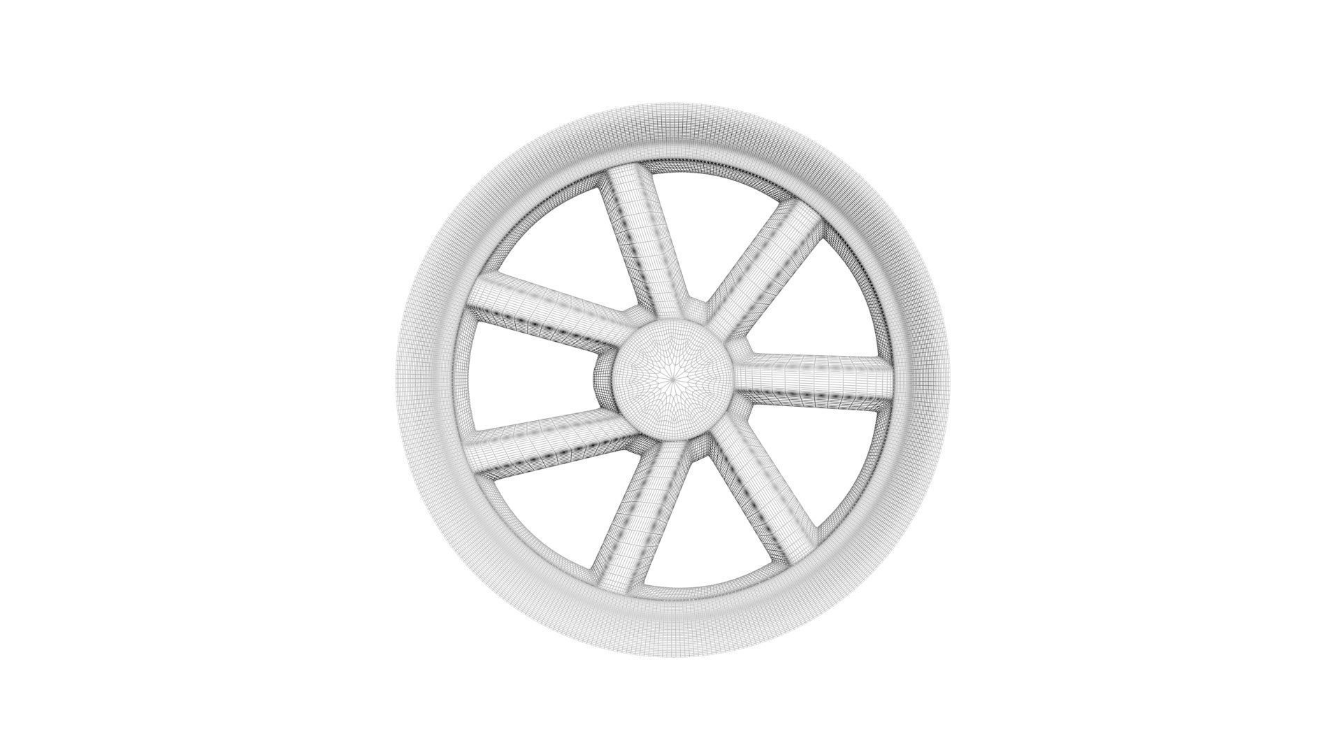 Car Rim 3D model_28