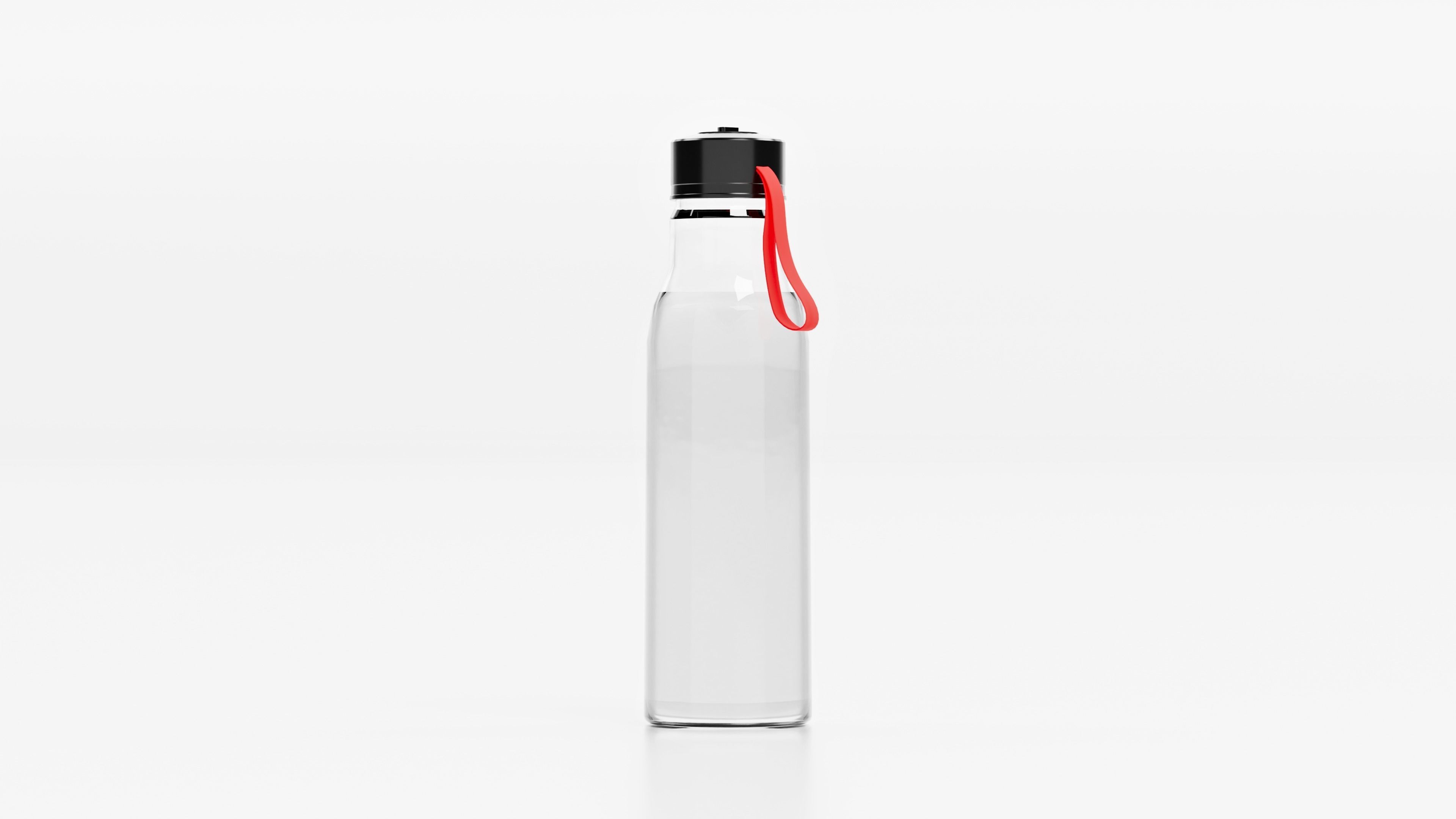 Reusable Water Bottle 3D Model 3D model_3