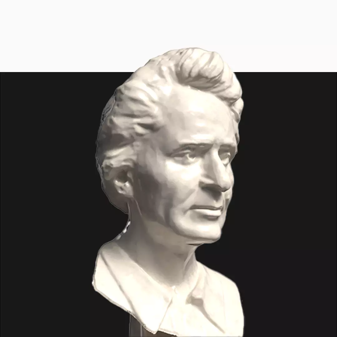 Marie Curie - 3D Printable FBX-STL-GLB-OBJ 3D print model_0