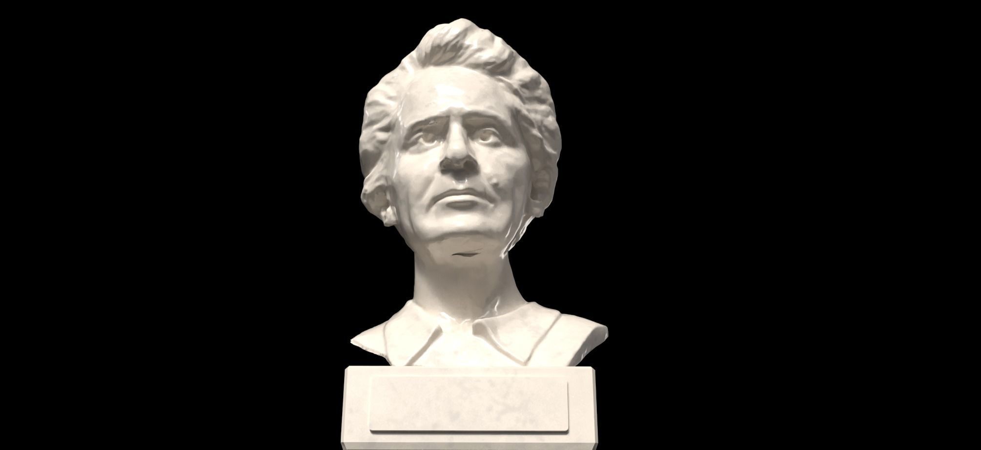 Marie Curie - 3D Printable FBX-STL-GLB-OBJ 3D print model_5