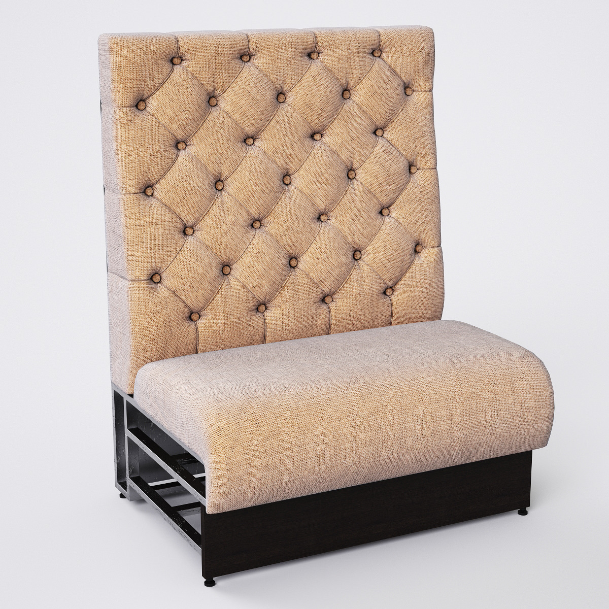 Sofa for restoran 2 3D model_2