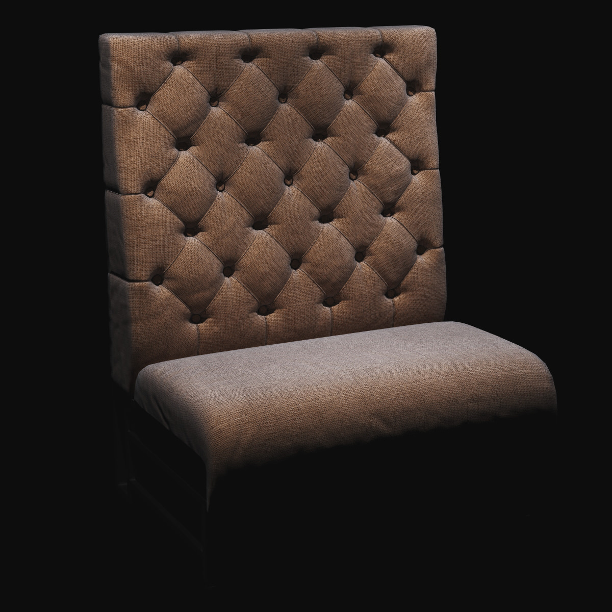 Sofa for restoran 2 3D model_3