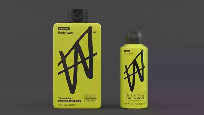 W By Jake Paul Body Wash