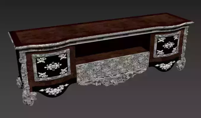 TV shelf 3D model