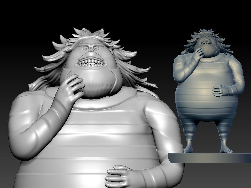 SANJUAN WOLF - BLACKBEARD PIRATES - ONE PIECE 3D print model_2