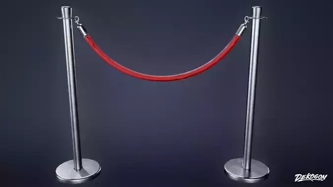 BANK HEIST - Lane Divider 01 - LOW POLY