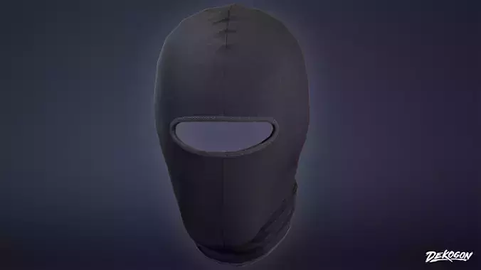 BANK HEIST - Mask 01 - LOW POLY