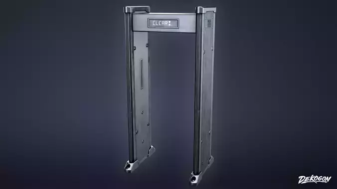 BANK HEIST - Metal Detector 01 - LOW POLY