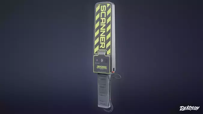 BANK HEIST - Metal Detector 02 - LOW POLY