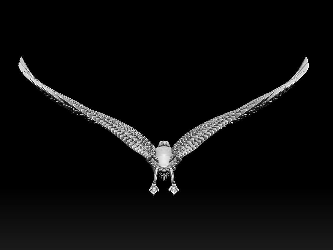 heron bird 3D print model_33