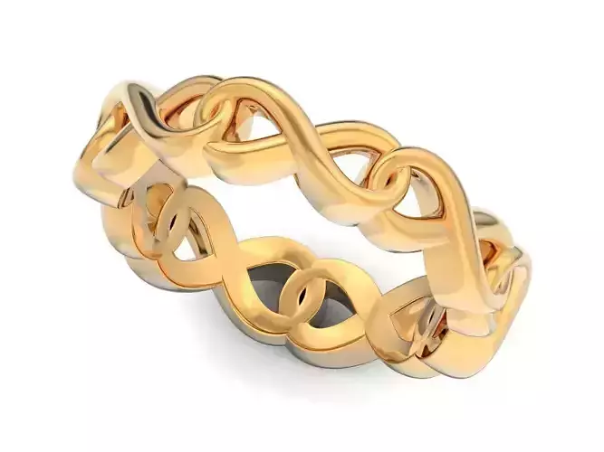 Tiffany Infinity wedding Ring 1244