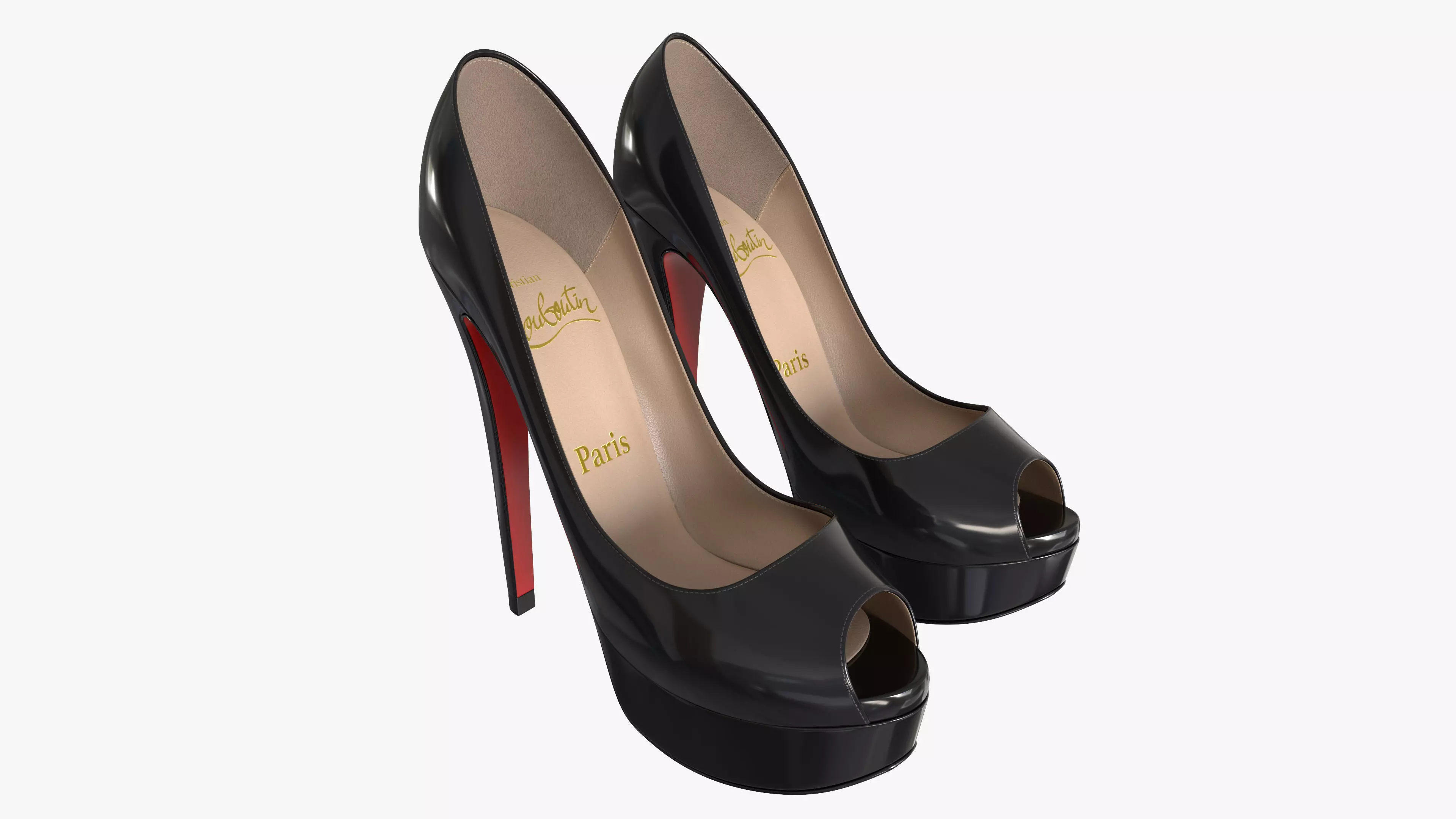 Christian Louboutin Women Shoes 3D model