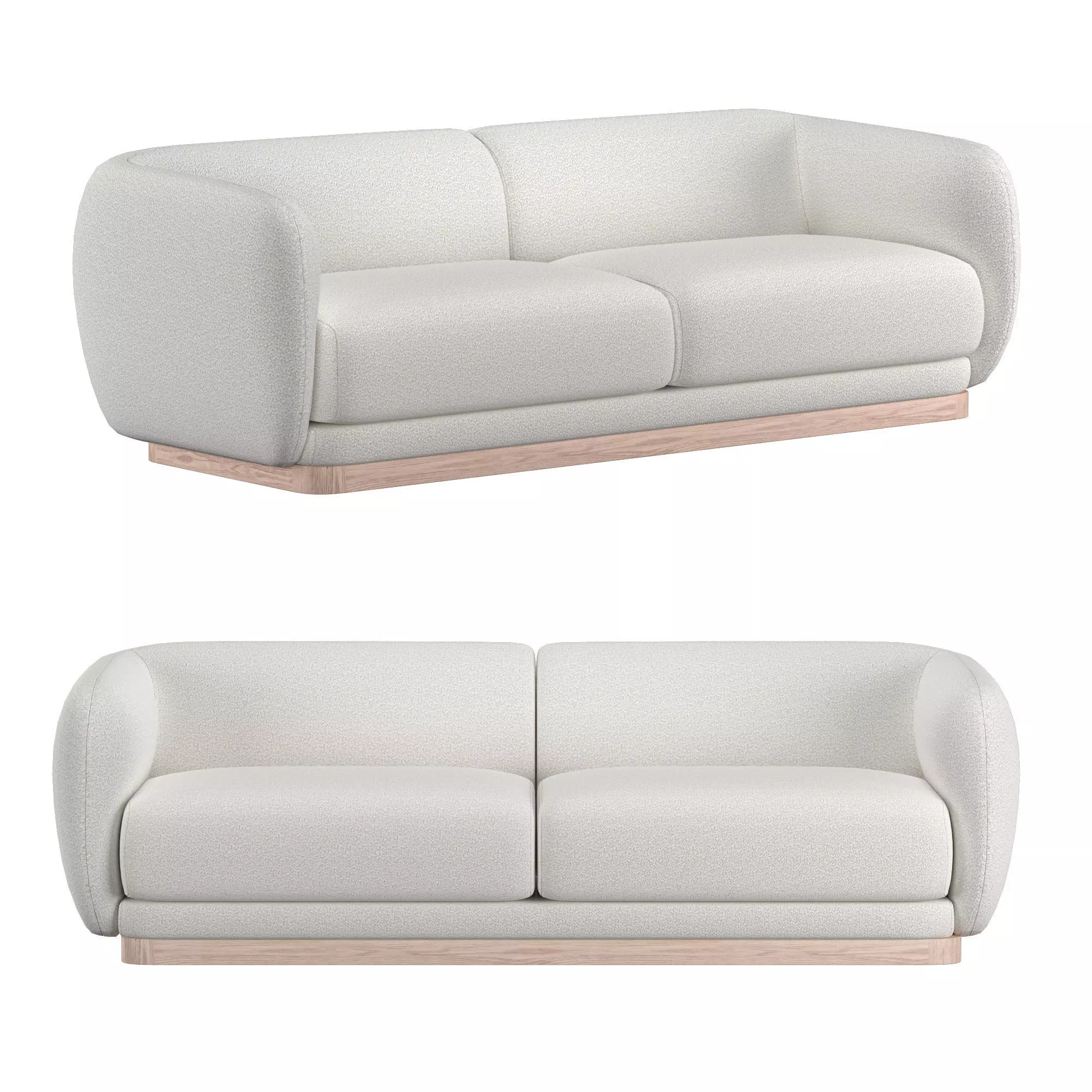Pinni Boucle sofa 3D model