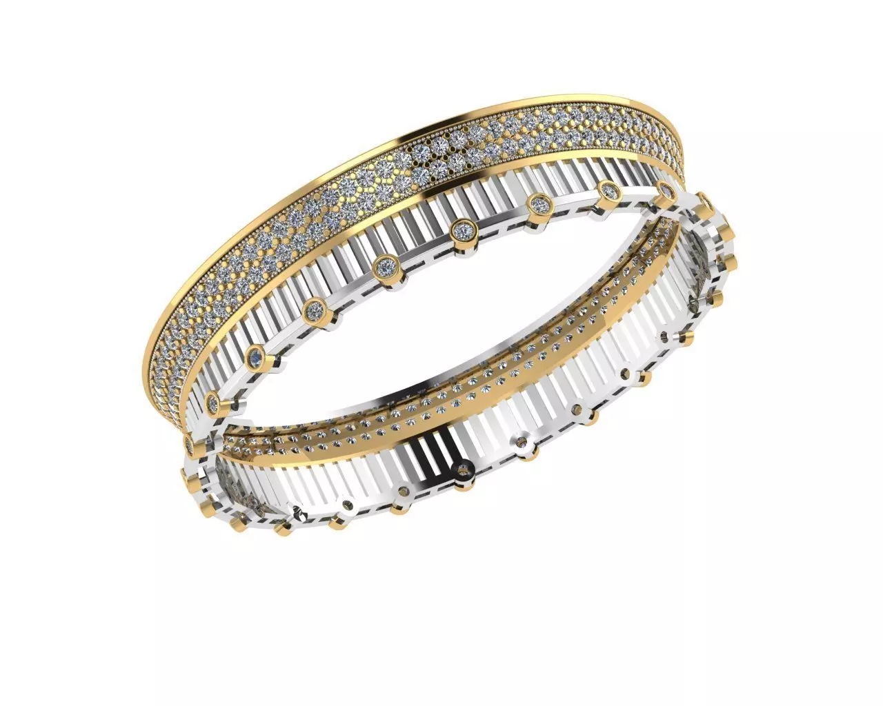 Bracelet 3D print model_0