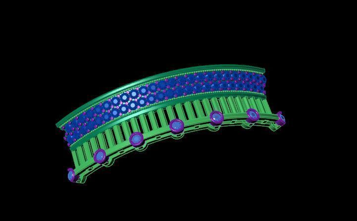 Bracelet 3D print model_3