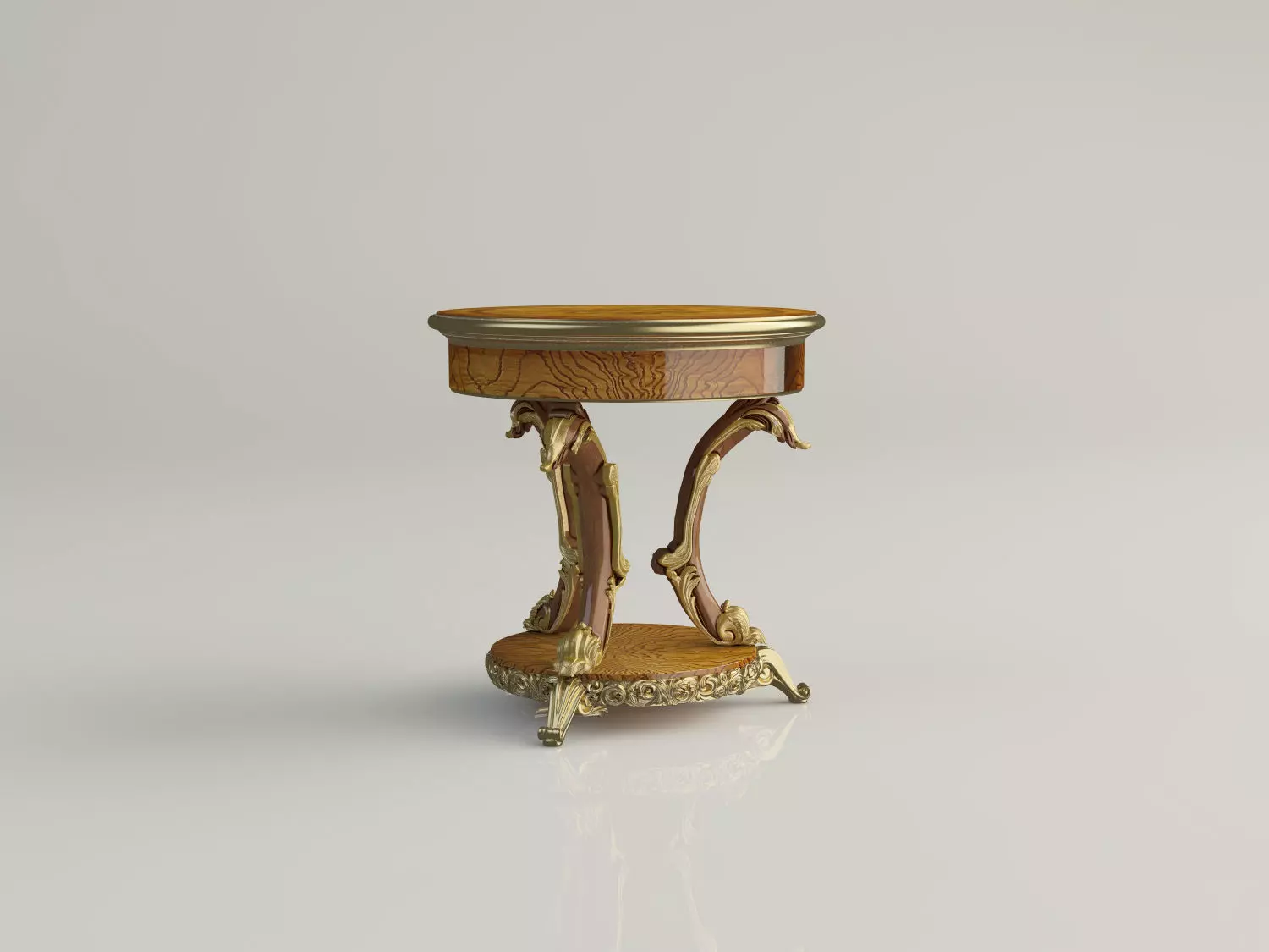 stool set 3D model 3D model_0