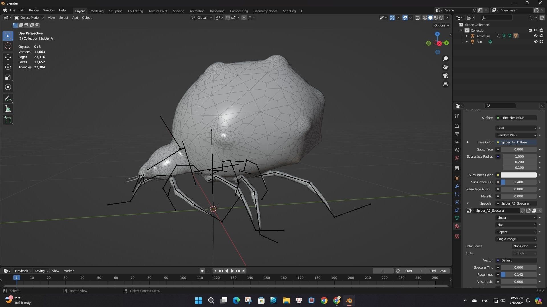 Spider-A2 3D model_13