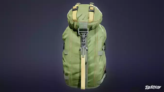 BANK HEIST - Parachute Bag 01 - LOW POLY