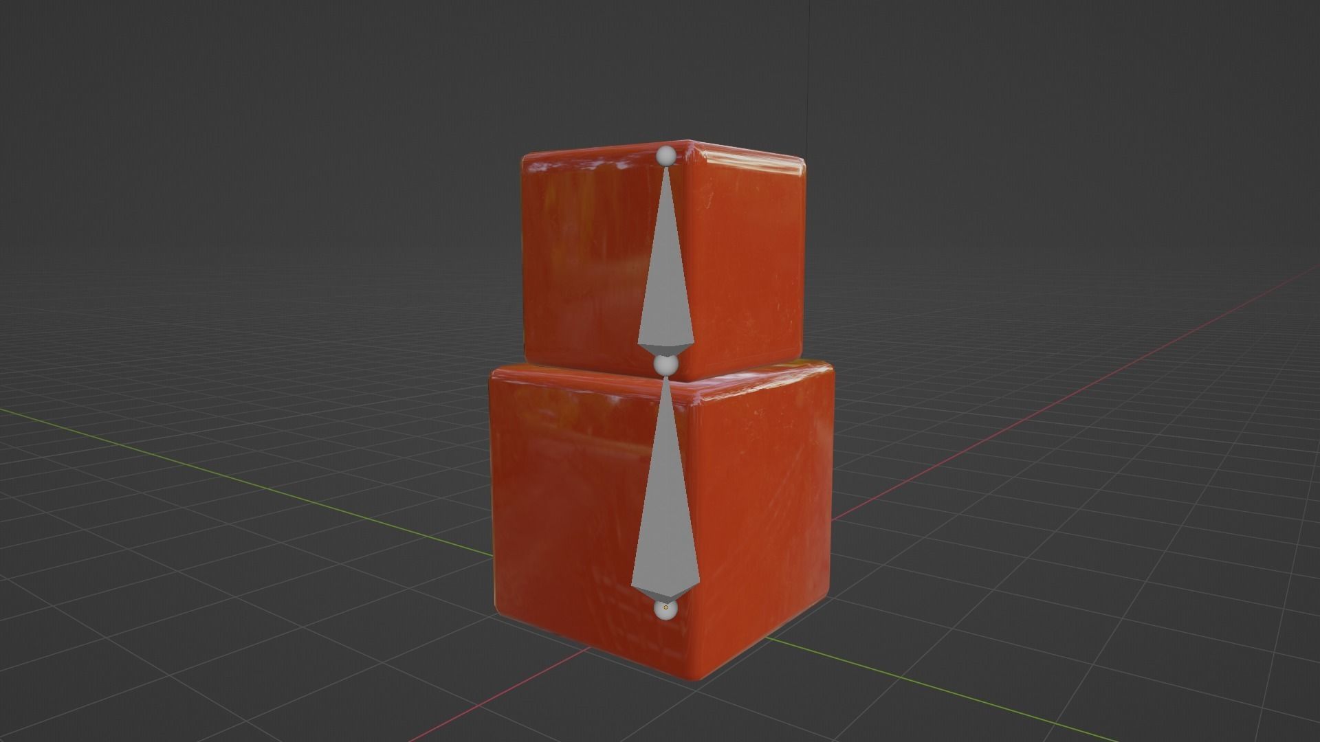 Block Bot Low-poly 3D model_5