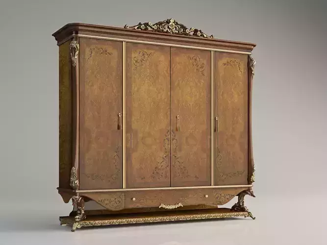 wardrobe 3d model 3D model 3D model