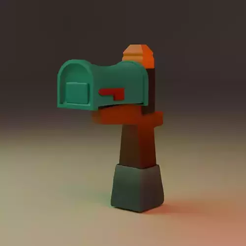 Mailbox 3D model