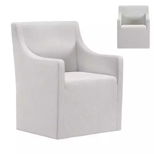 Shonna Dining Arm Chair in Grey