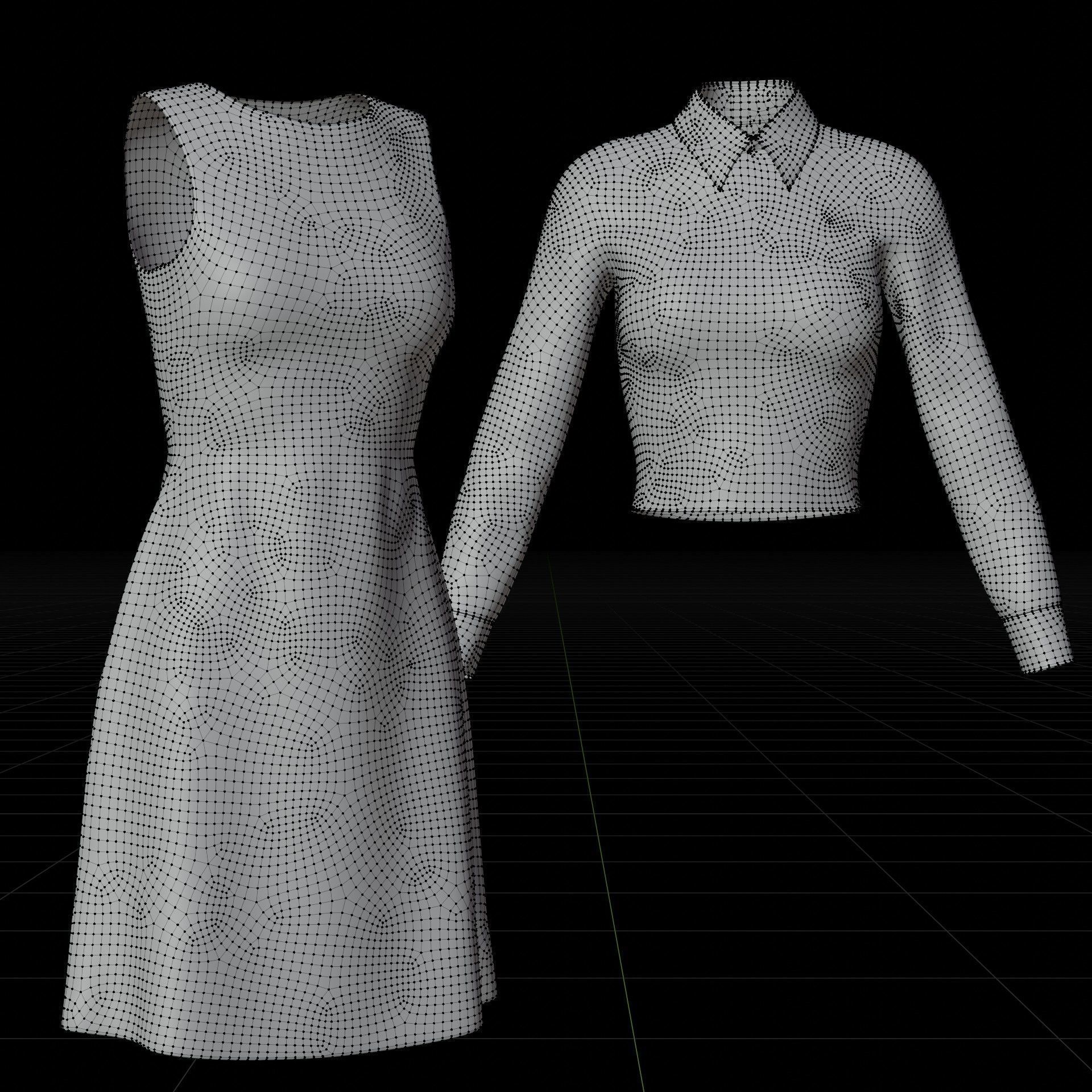 office wear collar dresses collection - school uniform outfits _33