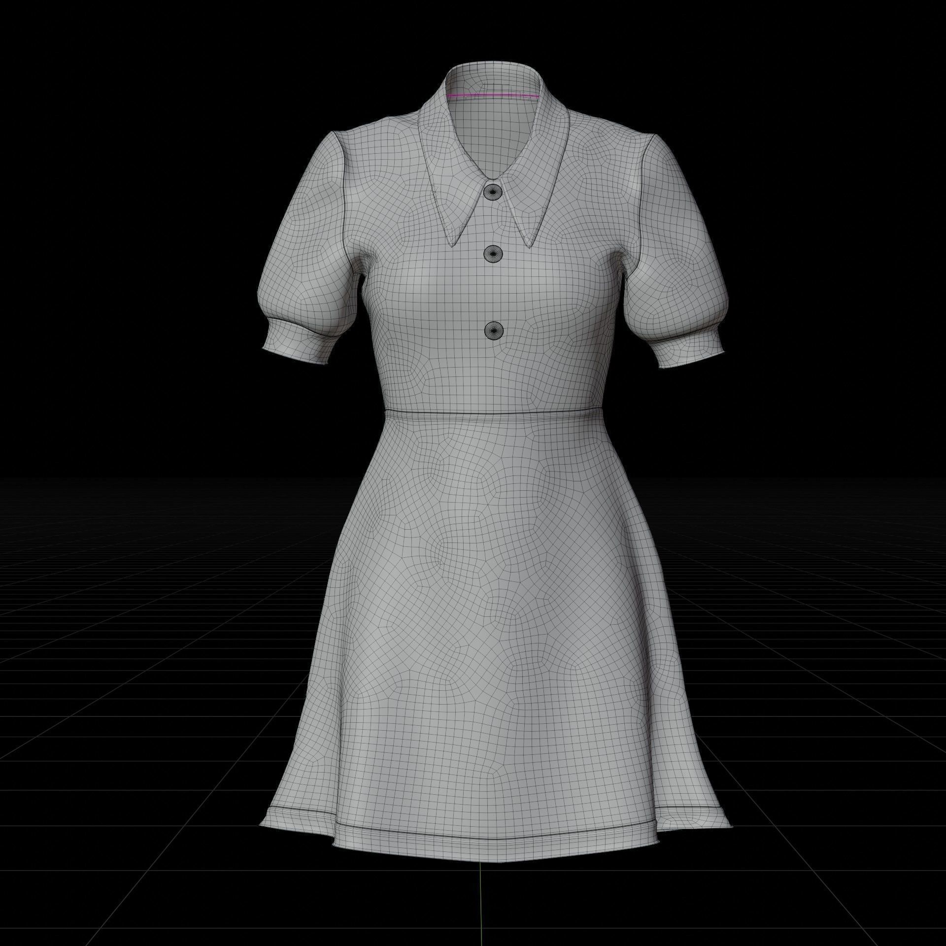 office wear collar dresses collection - school uniform outfits _26