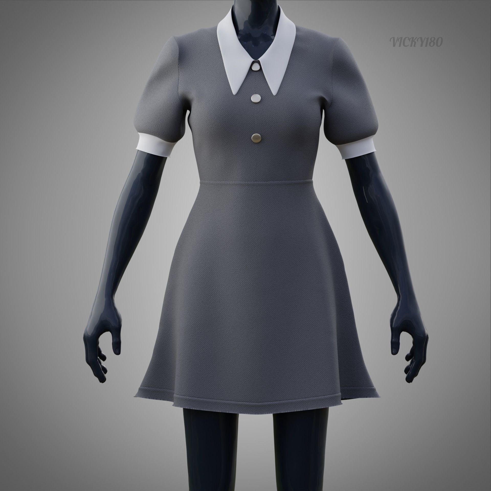 office wear collar dresses collection - school uniform outfits _23