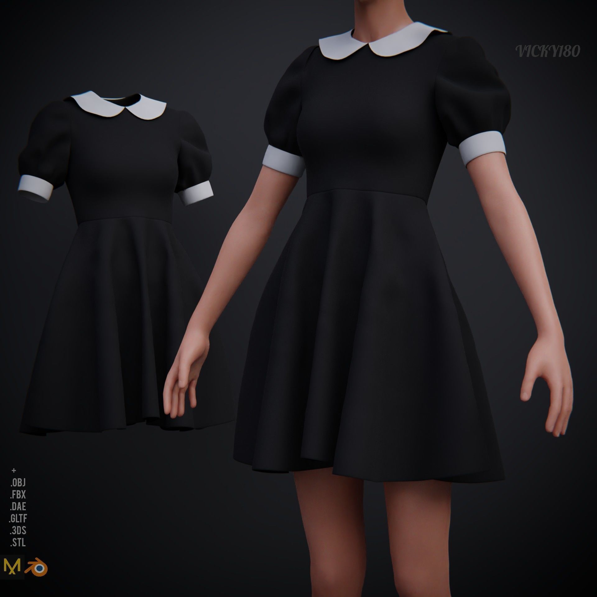 office wear collar dresses collection - school uniform outfits _37