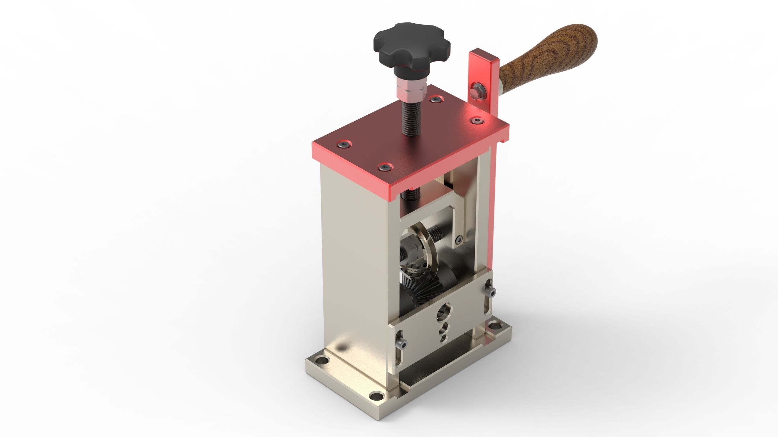 copper wire stripper 3D model_3