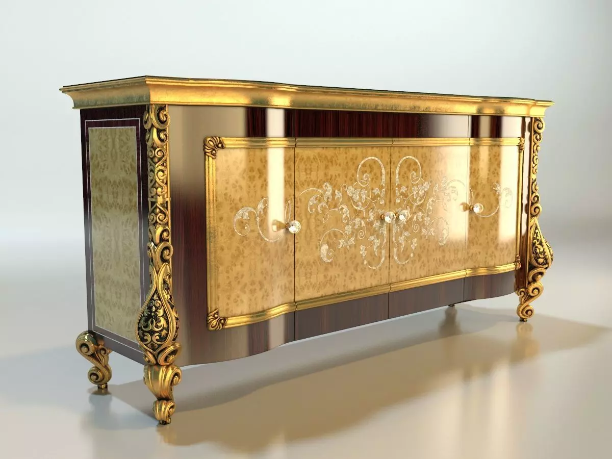 decorative table 3d vip model 3D model 3D model_0