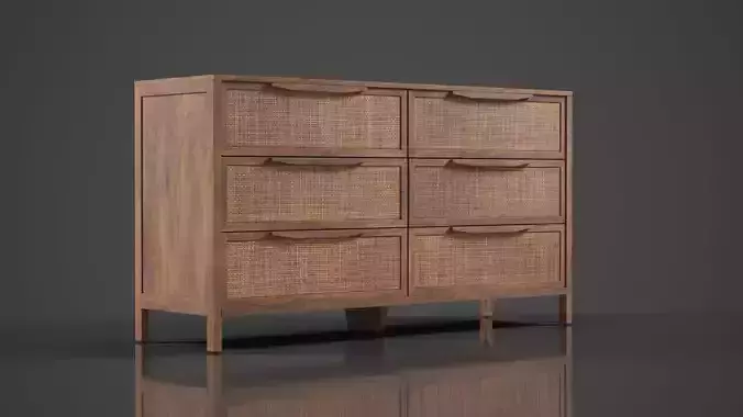 Hannah 6-Drawer Dresser