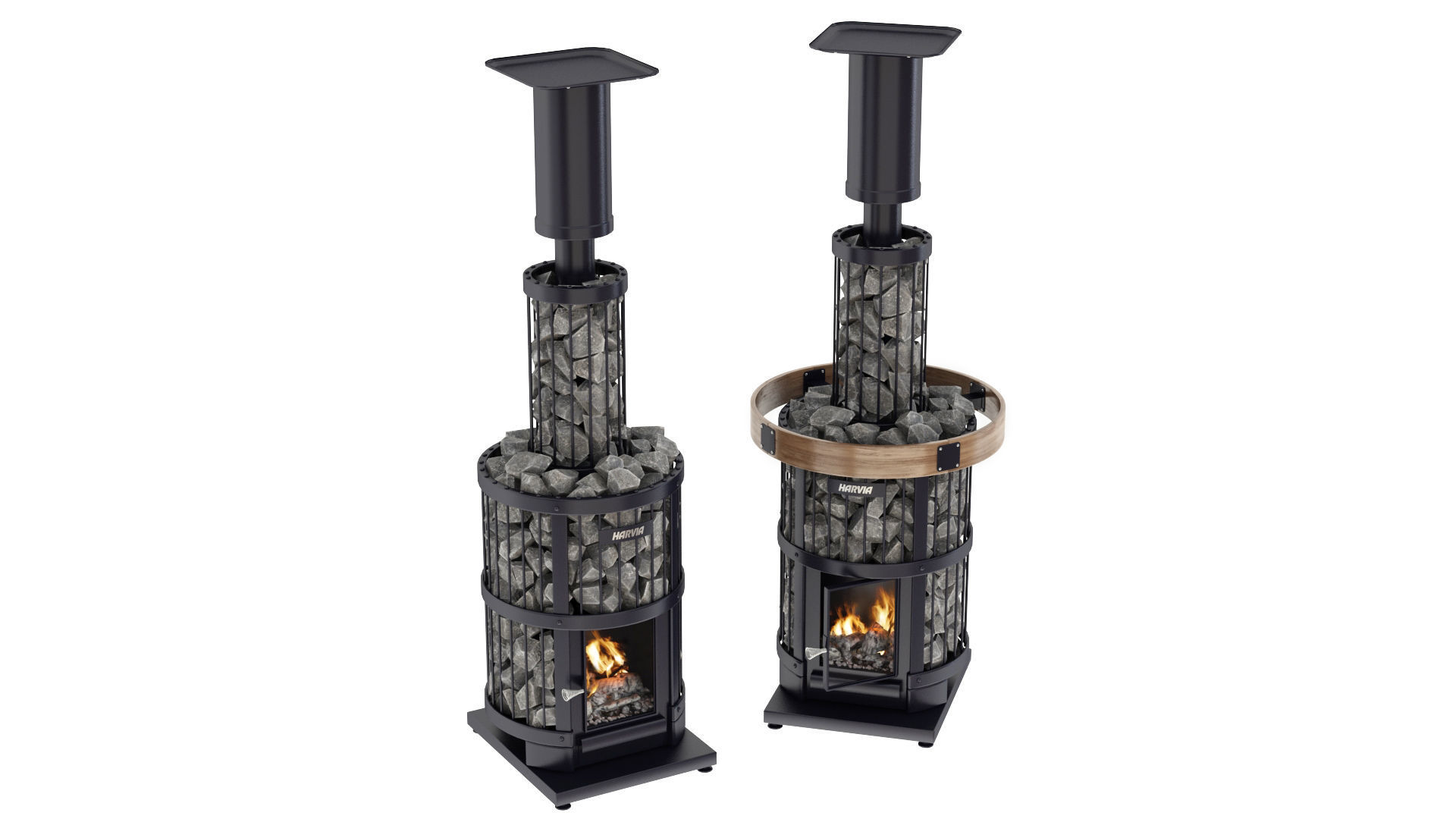 Harvia Legend GreenFlame 3D model_3