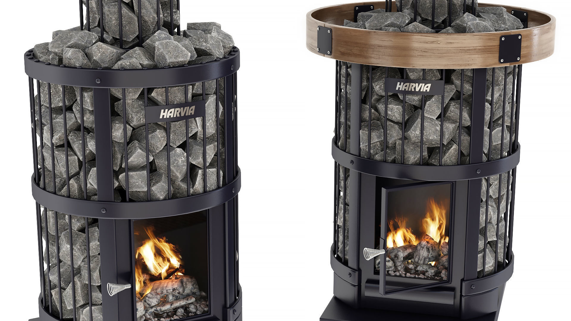 Harvia Legend GreenFlame 3D model_1