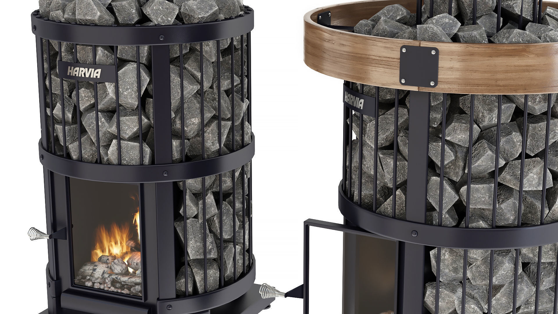 Harvia Legend GreenFlame 3D model_5