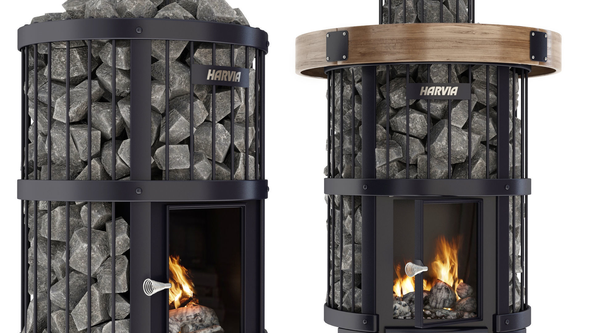 Harvia Legend GreenFlame 3D model_6