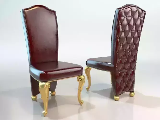 dining chairs classic vip 2 model 3D model