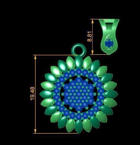 beautifull pandent desing 3D print model_20