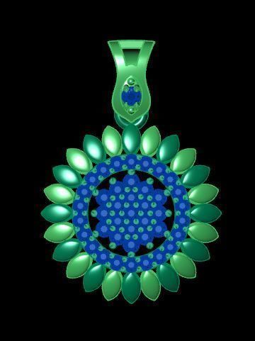 beautifull pandent desing 3D print model_15