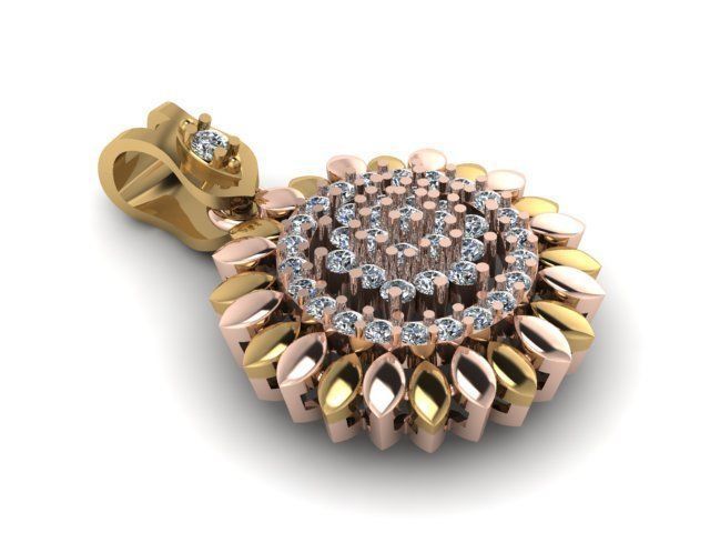 beautifull pandent desing 3D print model_8