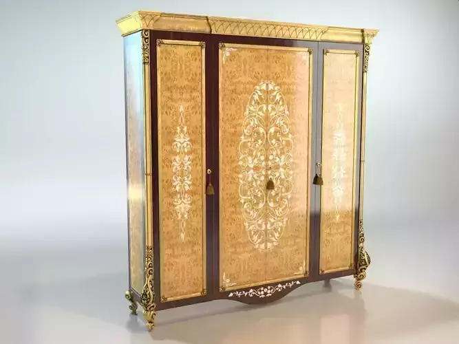 wardrobe 3d model 3D model 3D model vip