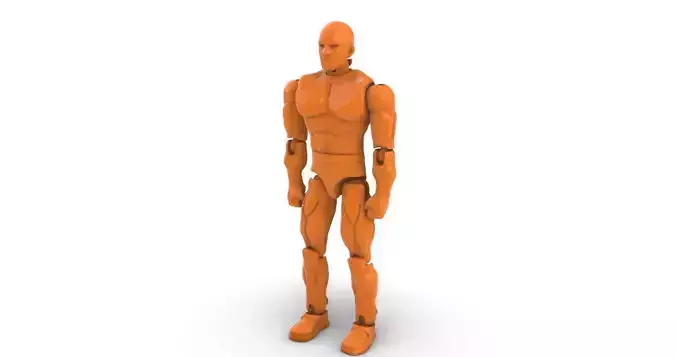 ACTION FIGURE 10cm - 3D PRINT AND CUSTOMIZE