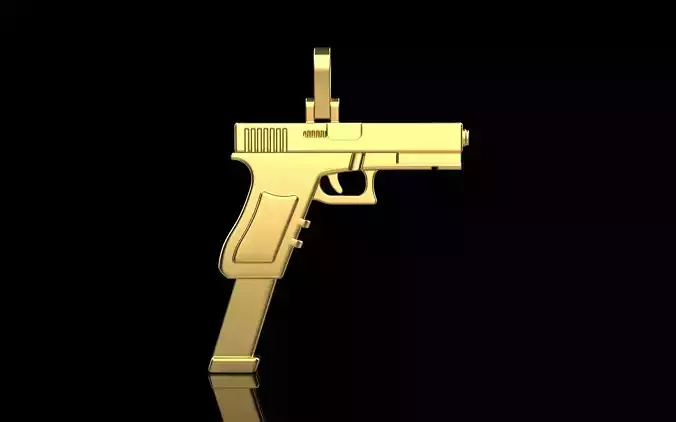 Pistol gun pendant