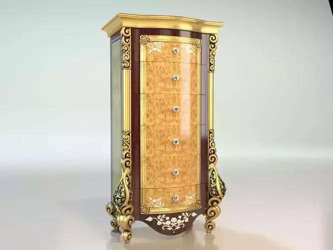 filing cabinets 3D model