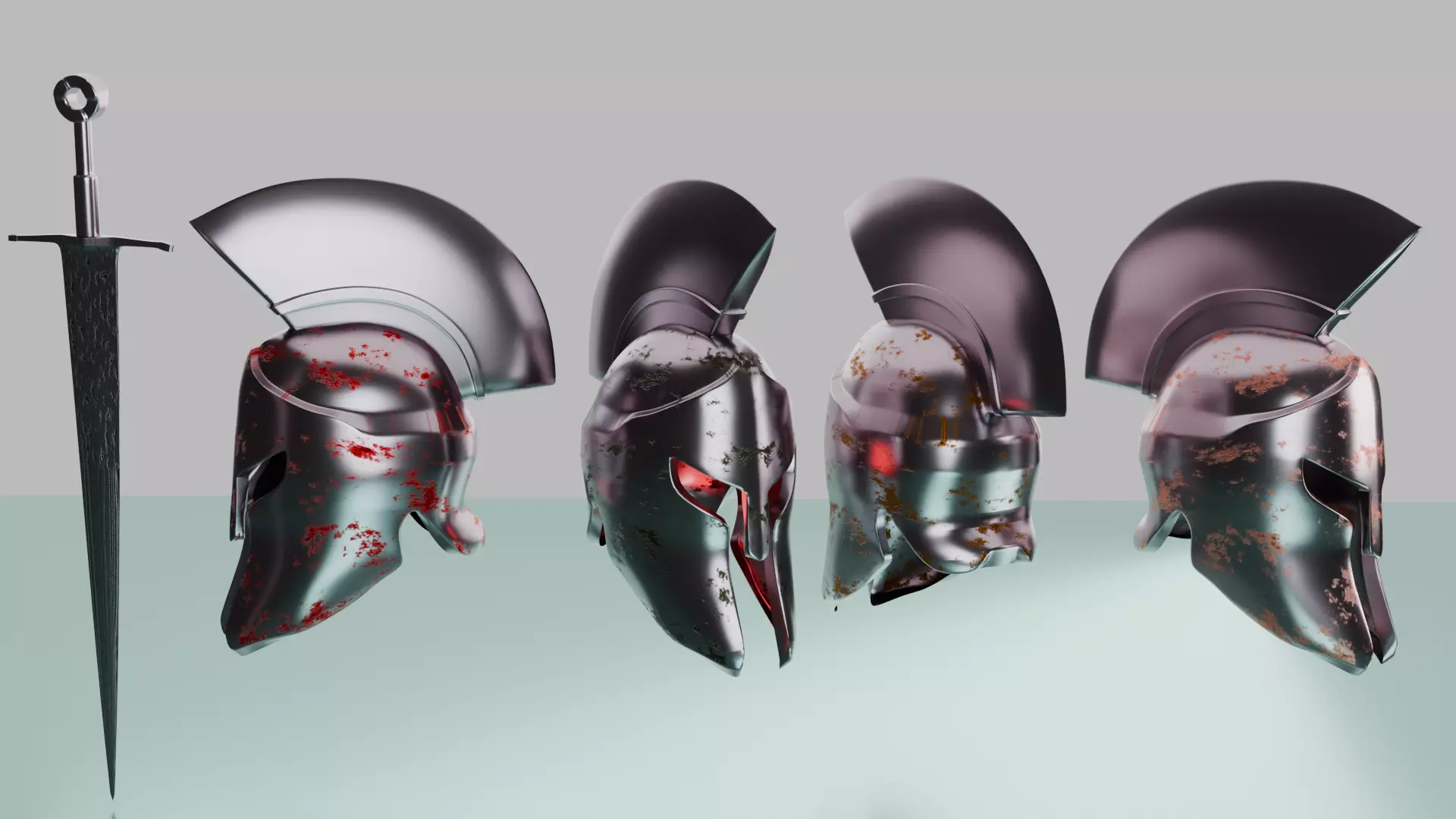 Spartan Helmet 3D model