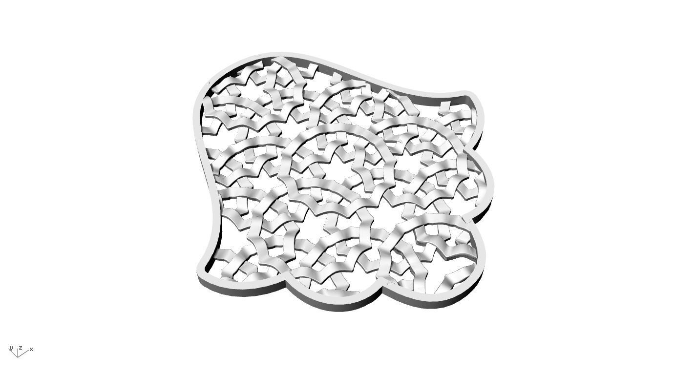 Khamssa amulet model 2024-001 3D print model_10